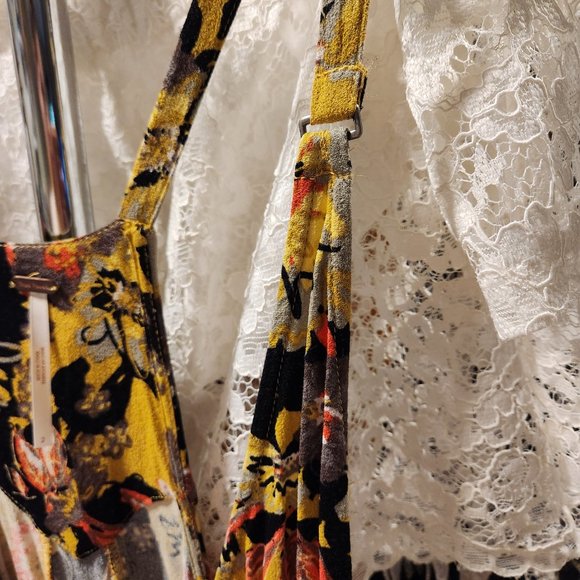 NWOT FREE PEOPLE FALL FLORAL DRESS - Picture 6 of 10